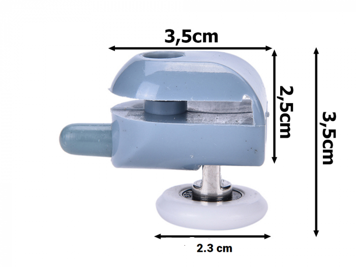 Set role simple pentru cabina de dus, inferioare si superioare, 8 buc [7]