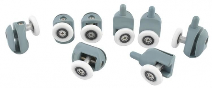 Role universale inferioare si superioare  simple cabina  dus  set de  8 buc [2]