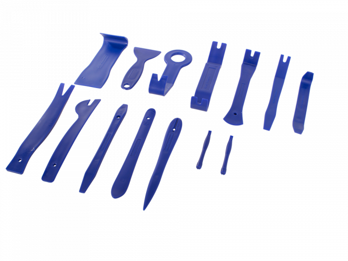 Set scule demontare auto, 11307, Plastic, 37 piese, Albastru,Verk Group [5]