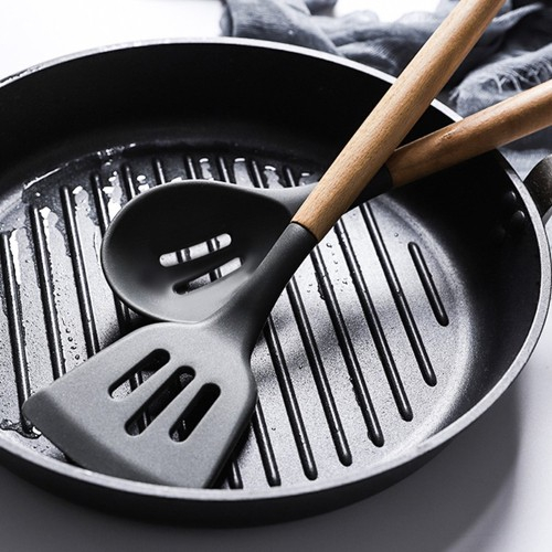 Set Ustensile Bucatarie 12 Piese din silicon , Rezistenta la Temperaturi Ridicate, Flexibile [4]