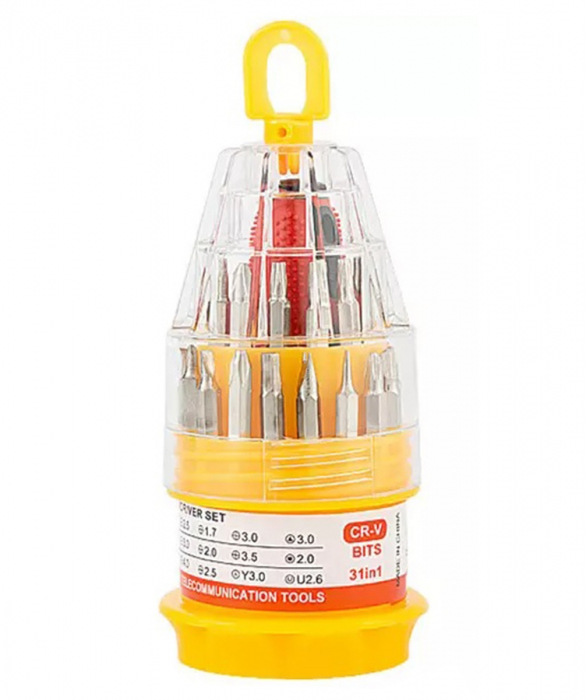 Trusa surubelnite de precizie 30 capete, 31-in-1 set [2]