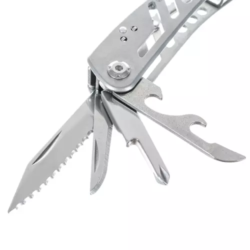 Unealta, briceag multifunctional, 13 in 1, varfuri/biti, husa, inox, 5.5x2x10.5 cm, Trizand [18]
