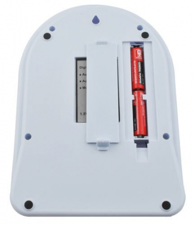 Cantar de bucatarie afisaj LCD 0.6 inch functie Tara capacitate maxima 7 kg indicator baterie descarcata alb [2]