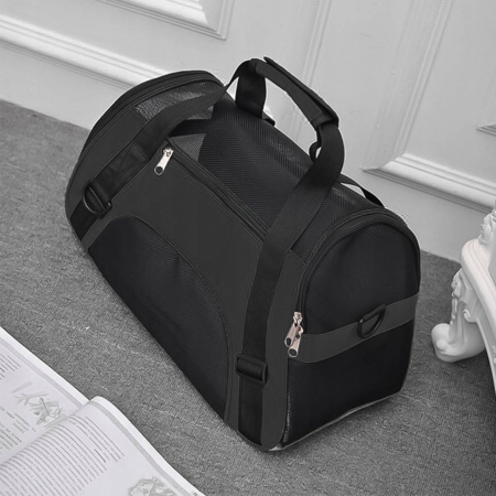 Geanta de transport animale  50x25x30 cm, Negru [4]
