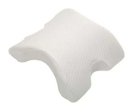 Seturi Poker - Perna anatomica curbata, cu spuma cu memorie, dimensiuni 35 x 30 x 13 cm,  alba1 bucata