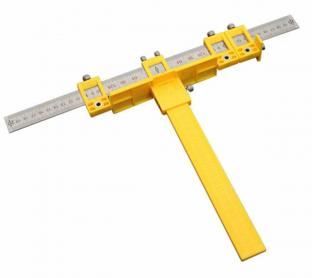 Import EmagMarketplace - Sablon multifunctional din aluminiu, pentru constructii mobilier