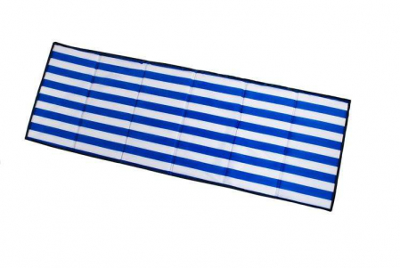 Import EmagMarketplace - Saltea pliabila pentru plaja sau picnic Impermeabila, poliester, Albastru