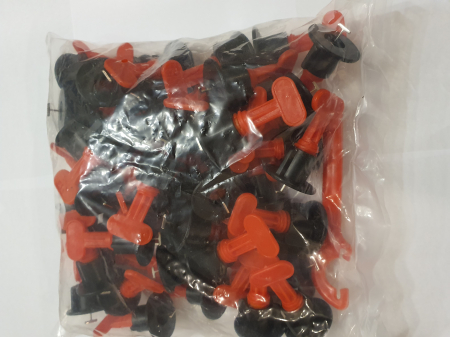 Set 50 tije metalice refolosibile, pentru gresie si faianta  rost de la 1.5 mm, sistem nivelare gresie [1]