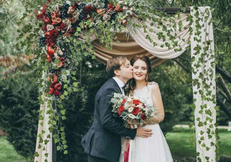 Set 6 ghirlande decorative iedera artificiala, 81 Frunze/Ghirlanda, lungime 12.6.m, Inaltime 2.1m, Plastic [1]