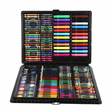 Import EmagMarketplace - Set Complet pentru Desenat si Pictat, 168 de Elemente, multicolor
