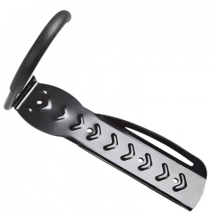 Suporturi depozitare bicicleta - Suport bicicleta de perete depozitare prindere carlig din otel maxim 25 kg accesorii incluse 1buc
