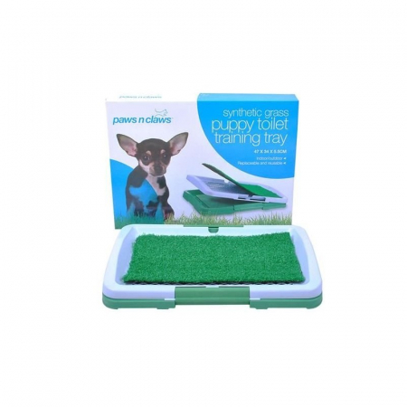 Litiere - Tavita Pentru Caini Si Pisici, Cu Gazon verde Artificial