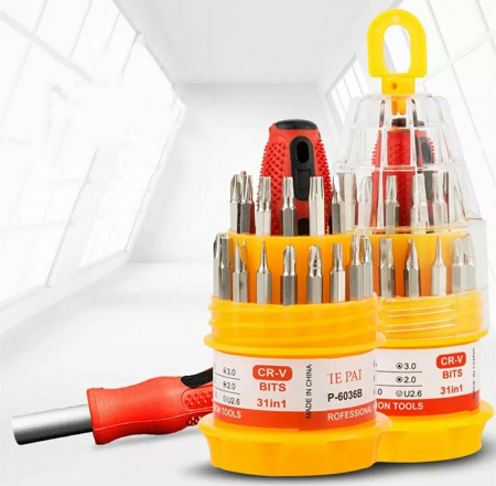 Trusa surubelnite de precizie 30 capete, 31-in-1 set [3]