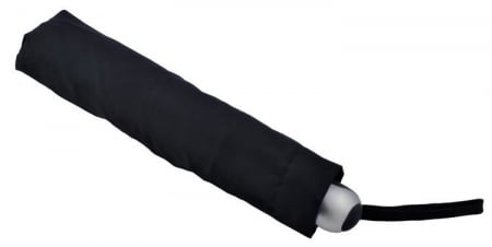 Umbrela  pliabila automata deschis/inchis cu buton neagra complet 110cm diametru, articulatii anti-vant [6]