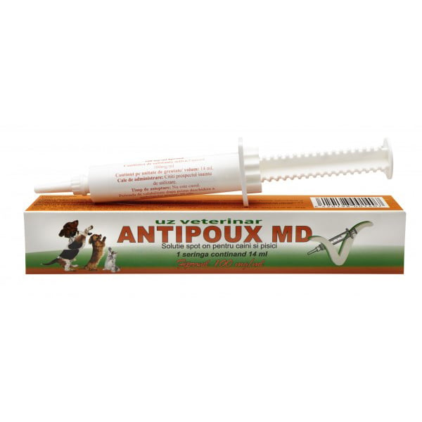 Solutie Antiparazitara, Antipoux MD, 14 ml [1]
