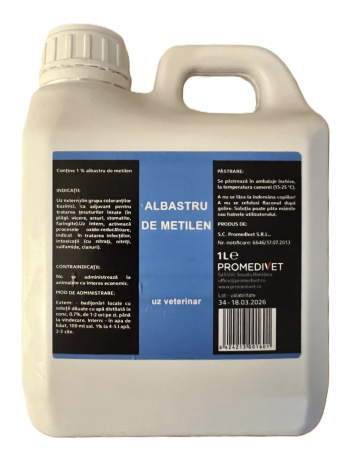 Accesorii - Albastru de Metilen 1L