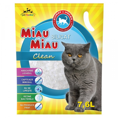 Asternut - Asternut silicatic, Miau Miau, Clean, 7.6l