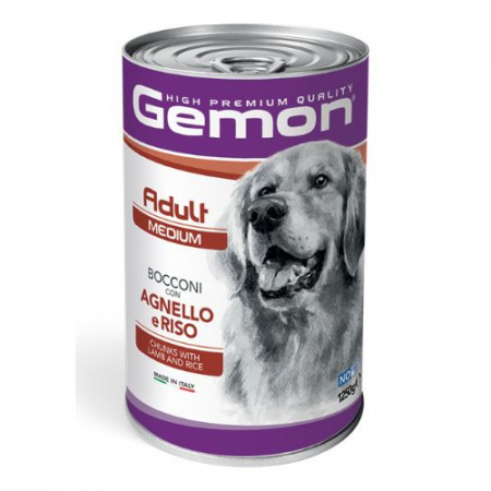 Caini - Conserva Gemon Adult Miel Orez 1250g