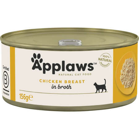 Pisici - Conservă pentru pisici Applaws CHICKEN BREAST 156G