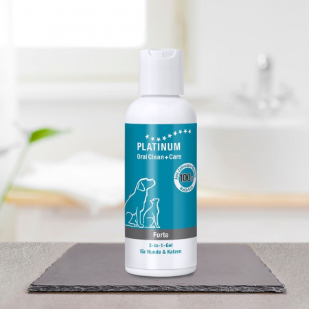 Caini - Gel antitartru OralClean & Care Forte,gel pentru indepartarea tartrului la caini si pisici