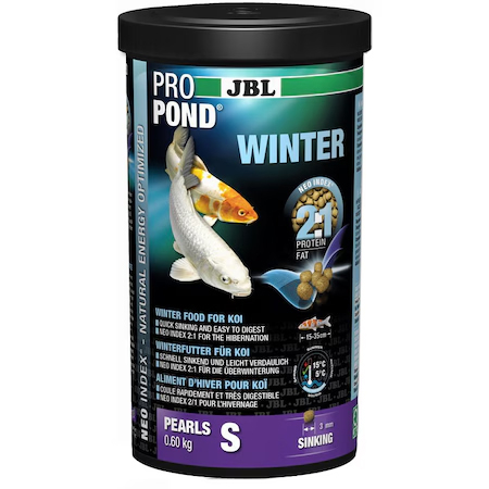 Pesti - Hrana pesti iaz JBL ProPond Winter S 0,6 kg