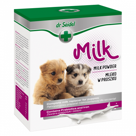 Hrana umeda - Lapte praf pentru caini, Dr. Seidel, 300g