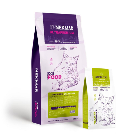 Nekmar - Nekmar Cat Grain Free Sterilized