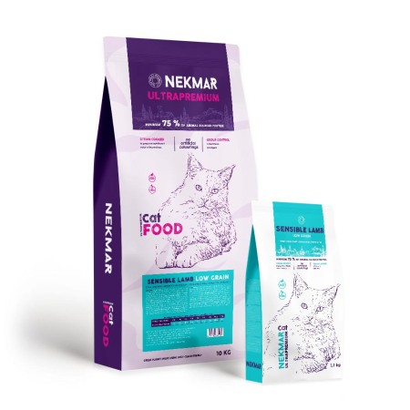 Nekmar - Nekmar Cat Low Grain Sensible Lamb