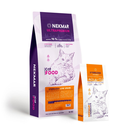 Nekmar - Nekmar Cat Low Grain Sterilized