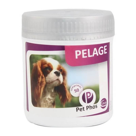Vitamine - Pet Phos Canin Special Pelage, 50 tablete