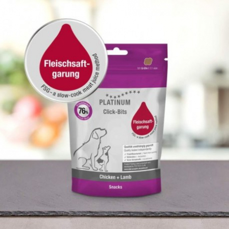 Caini - Platinum Click Bits Chicken and Lamb 150g