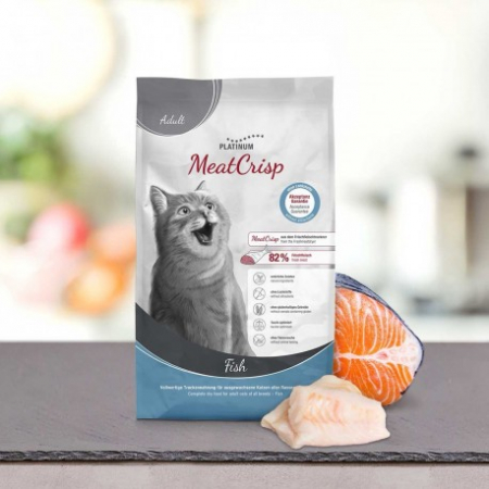 Platinum - Platinum MeatCrisp Adult Fish, hrană uscată pentru pisici