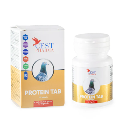 Proteine si aminoacizi - Protein tab CEST 125 pastile