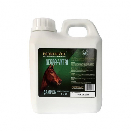 Igiena - SAMPON CAL PROMEDIVET HERBA-VITAL CABALINE - 1L