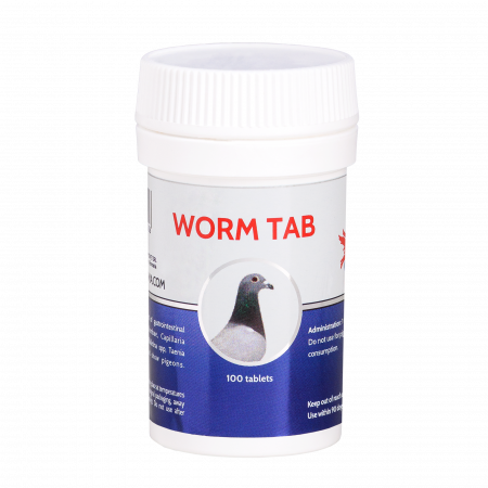 Porumbei - Worm Tab,100 Tablete