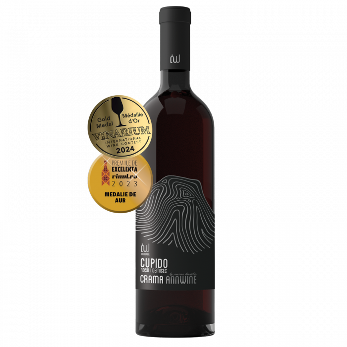 Cupido 2021, Cupaj Merlot & Cabernet Sauvignon, Rosu, Demisec [1]