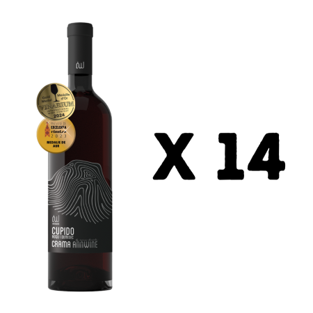 Promotii - 10 + 4 GRATUIT Cupido Rosu, Demisec