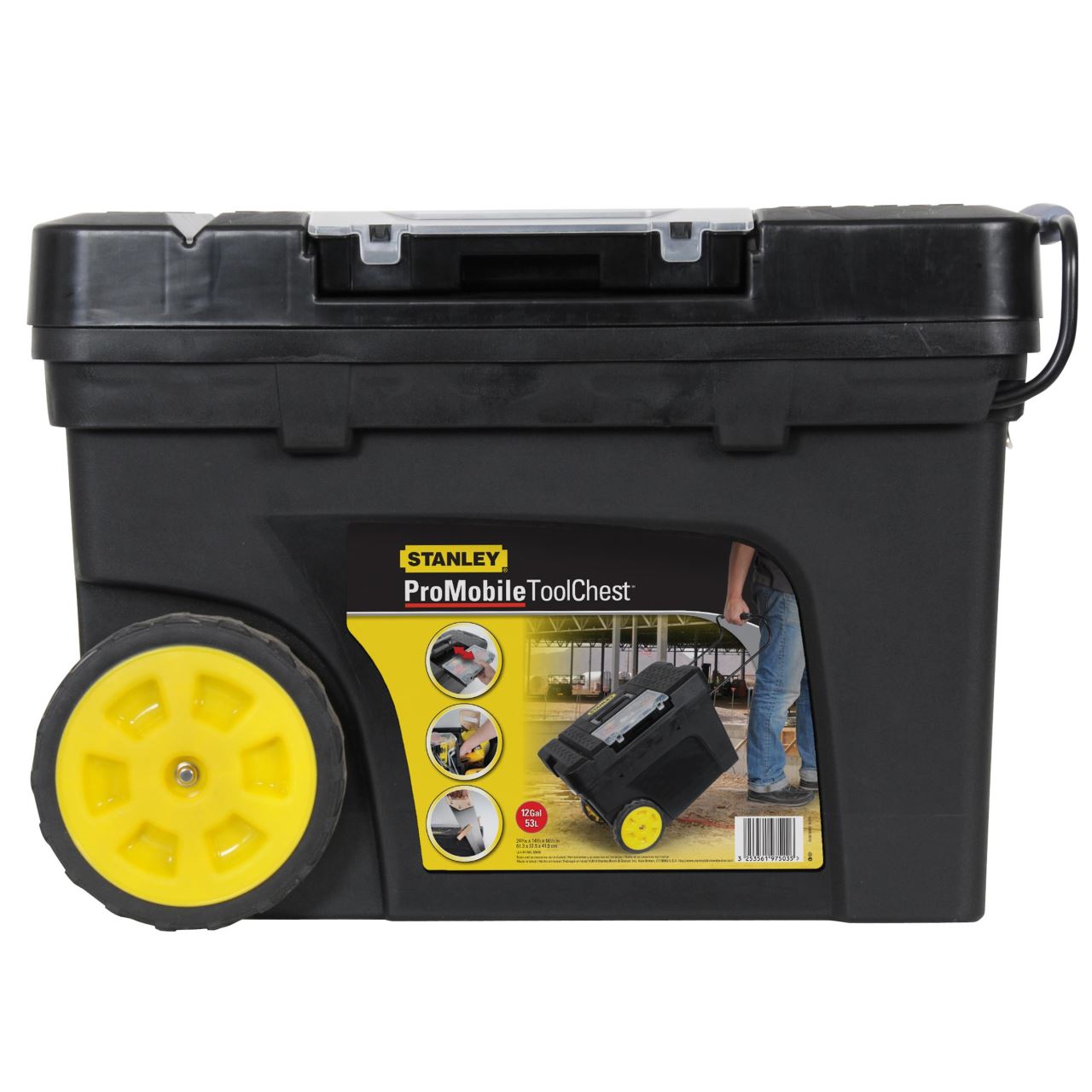 Cutie pentru scule cu roti Stanley, 1-97-503, 53 L, 603 X 375 X 430 mm [24]