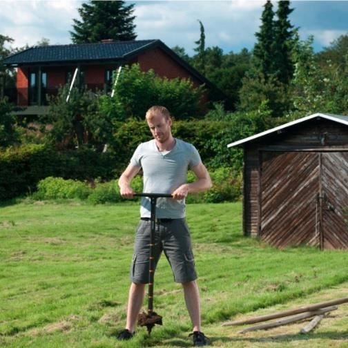 Burghiu de pamant Fiskars QuikDrill L, Ø 200 mm, 1110 mm, 2400 g [2]