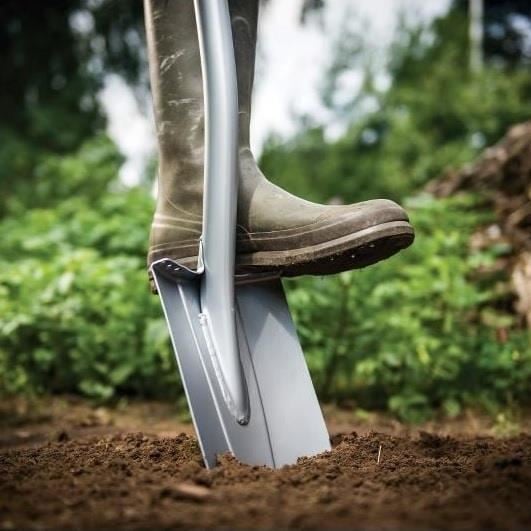 Cazma pentru plantat si bordurat Fiskars, Xact, lunga, varf rotunjit, 1200 mm, 2060 g [4]