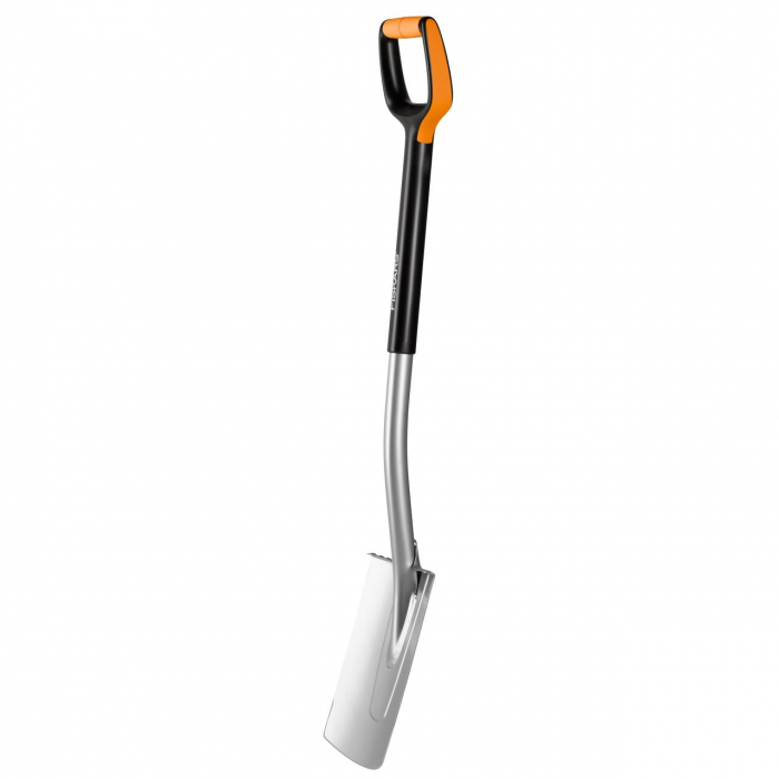 Cazma pentru plantat si bordurat Fiskars Xact, medie, varf rotunjit, 1080 mm, 1870 g [5]