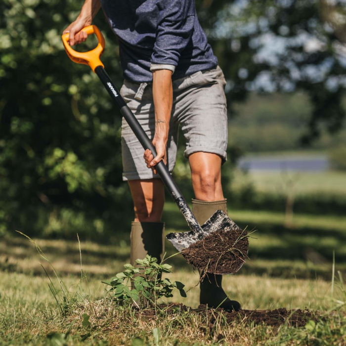Cazma pentru sapat Fiskars Solid, varf ascutit, 1170 mm, 1640 g [4]