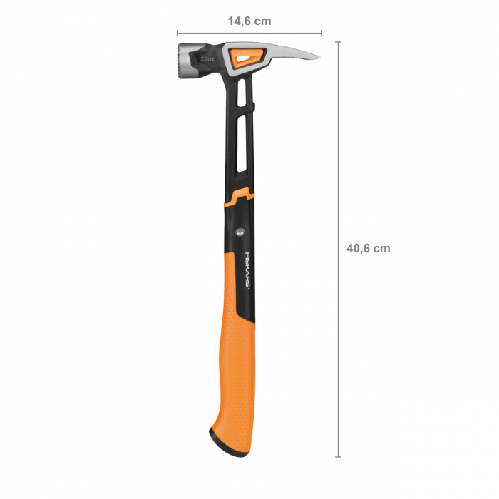 Ciocan universal Fiskars XXL, 1020216, 410 mm, 3.4 kg [6]