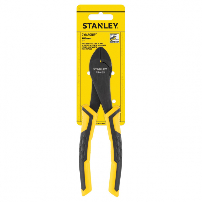 Cleste cu taietura pe diagonala Stanley Control-Grip, STHT0-74455,180 mm [10]
