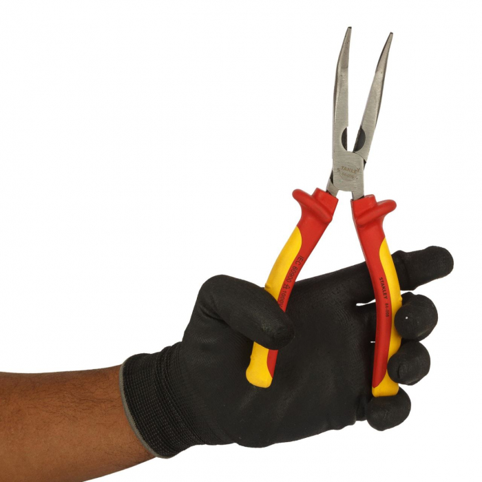 Cleste electroizolat cu falci lungi cotite Stanley Fatmax, 0-84-008, 1000 V 210 mm [11]