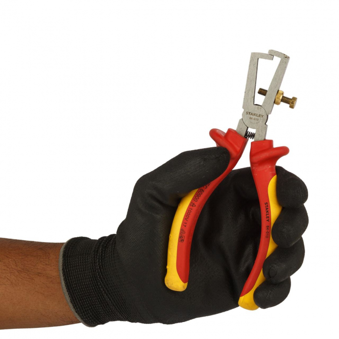 Cleste electroizolat pentru dezizolarea cablurilor Stanley Fatmax, 0-84-010, 1000 V 160 mm [10]