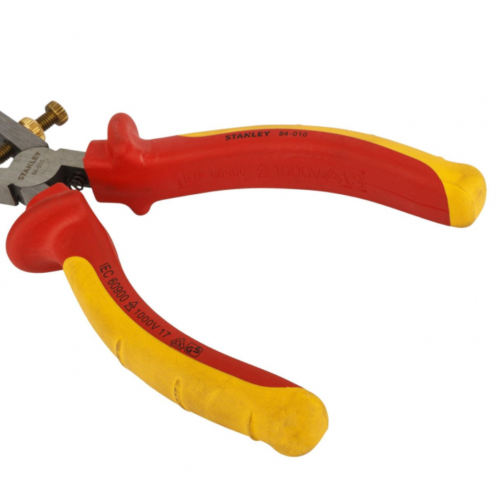 Cleste electroizolat pentru dezizolarea cablurilor Stanley Fatmax, 0-84-010, 1000 V 160 mm [9]