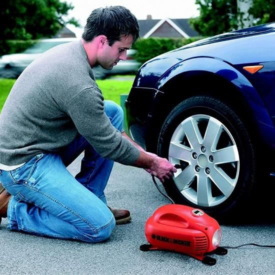 Compresor auto Black&Decker, ASI200-XJ, 12V c.c, 8 bar [4]