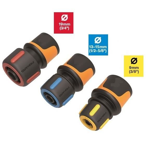 Conector furtun de gradina Fiskars, 19 mm (3/4'') [2]