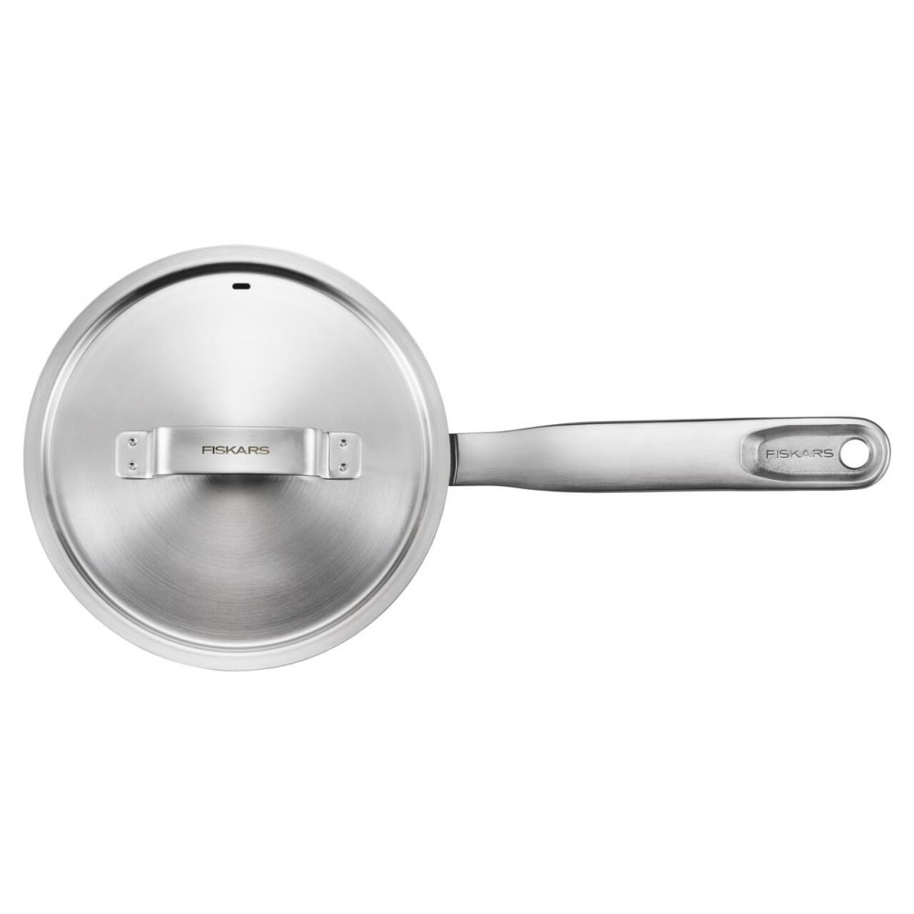 Cratita cu capac, din otel inoxidabil, fara acoperire antiaderenta, Fiskars All Steel, 1.5 l [3]